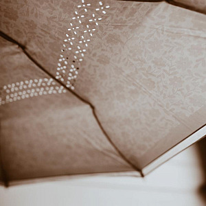 Зонт Mrs. Ertha "Bouquet Silhouette", цветочный эскиз